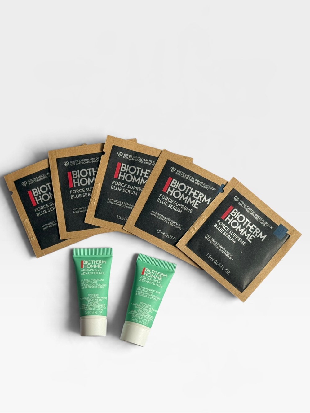 Biotherm Homme Force Supreme & Aquapower Skincare Set 7 Pieces